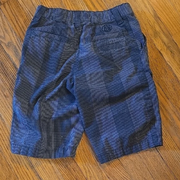 Tony Hawk Kids Checkered Shorts - Blue and Gray 8 - Picture 3 of 6